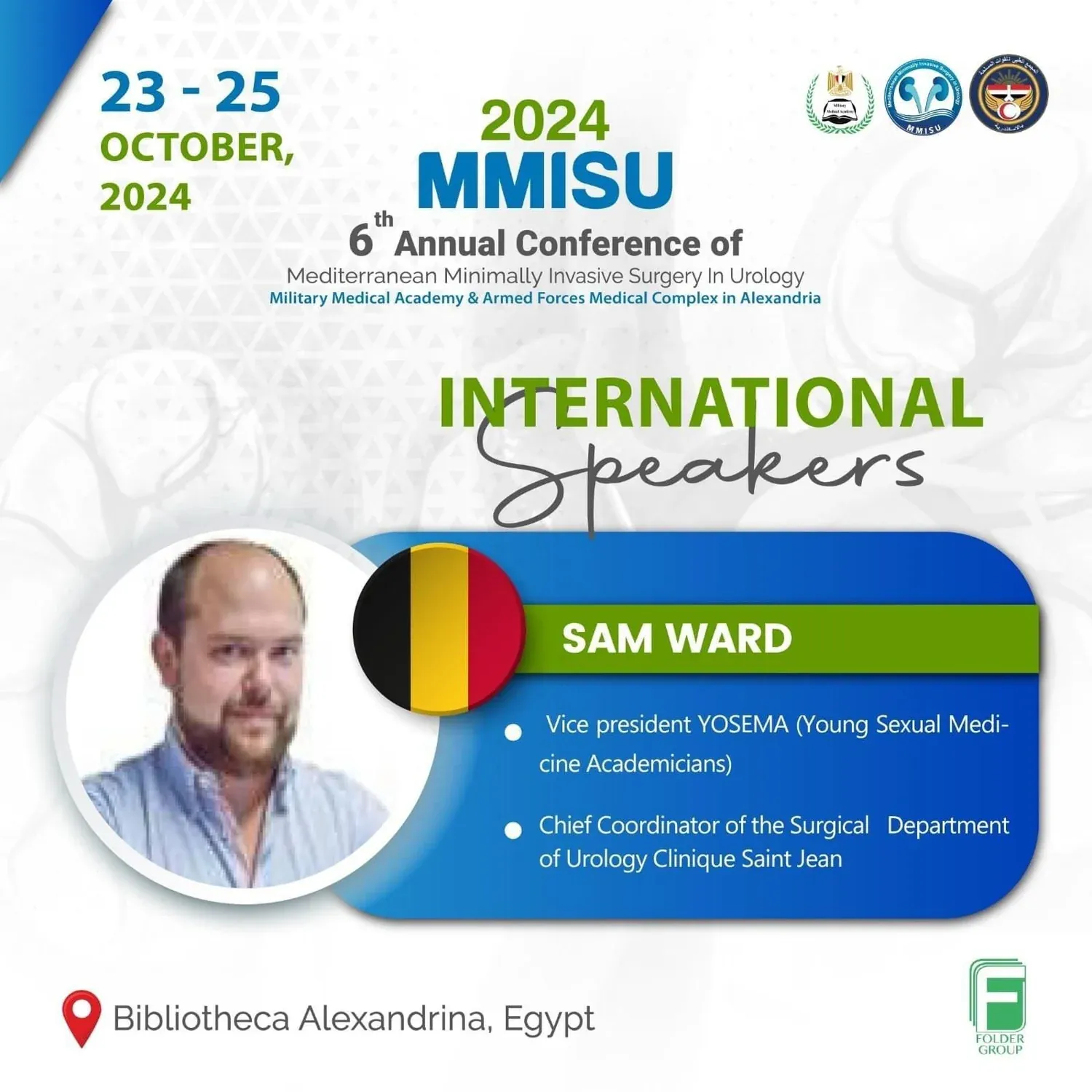 MMISU, Alexandrie, Égypte, du 23 au 25 octobre 2024